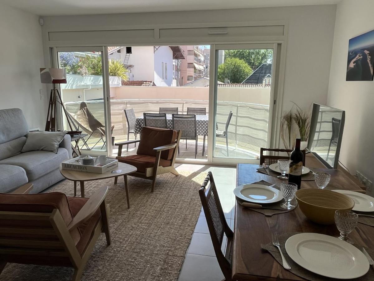 T3 En Centre D'Arcachon, 2 Min Plage, 5 Min Gare, Balcon, Parking Securise, Wifi, Menage Inclus - Fr-1-374-193 Buitenkant foto